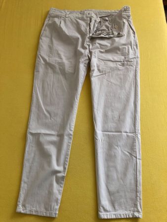 DRYKORN CHINO-HOSE, GR. 31, CREMEWEISS, CASUAL, BEQUEM