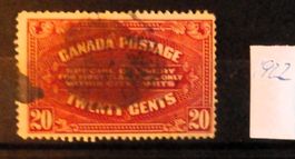 Kanada Eilmarke 1922