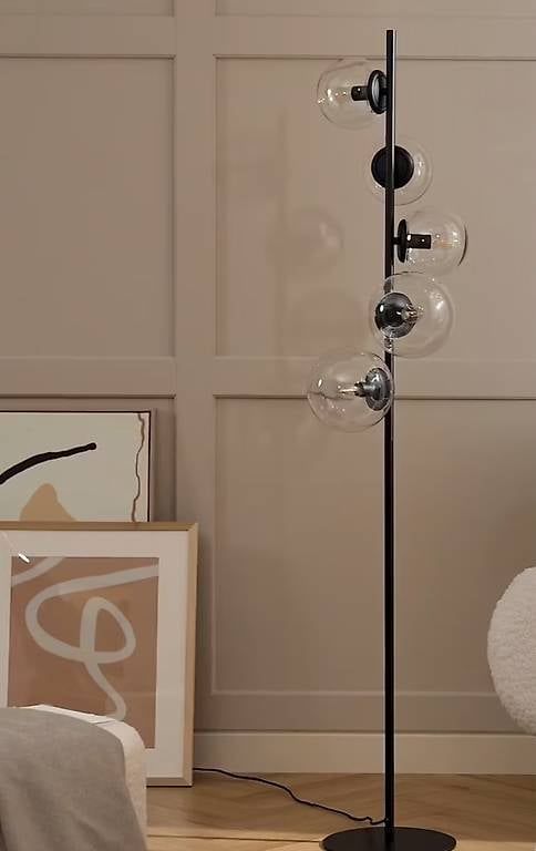 Westwing Lampade: Westwing Stehlampe Casey aus Glas – Usato da Luzern venduto da cam_f7qx