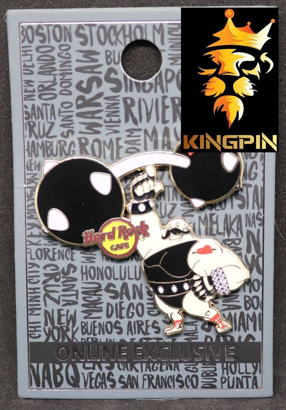 Hard Rock Cafe Plaketten & Abzeichen: HARD ROCK CAFE Pin Strong Man Twisted Circus Series – Neu (gemäss Beschreibung) aus Hinterforst von -KINGPIN-