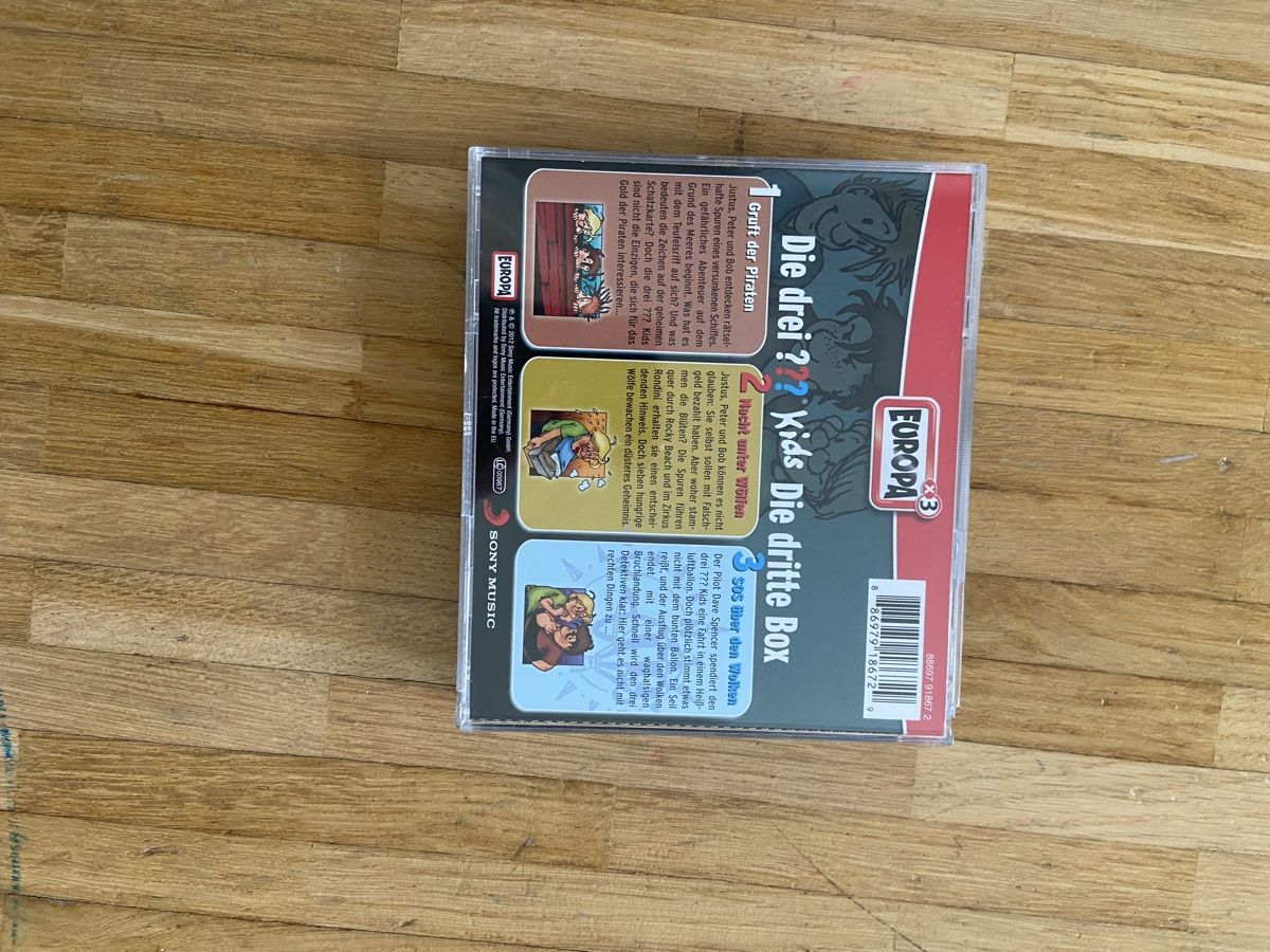 CD: Die drei ??? Kids - 7-9, Die dritte Box! – Usato da Zürich venduto da pluto124 1