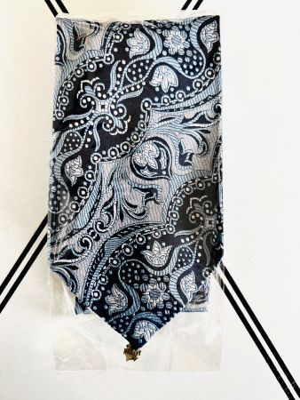 Vintage Alpi Arsseda Krawatte, blau gemustert, neuwertig