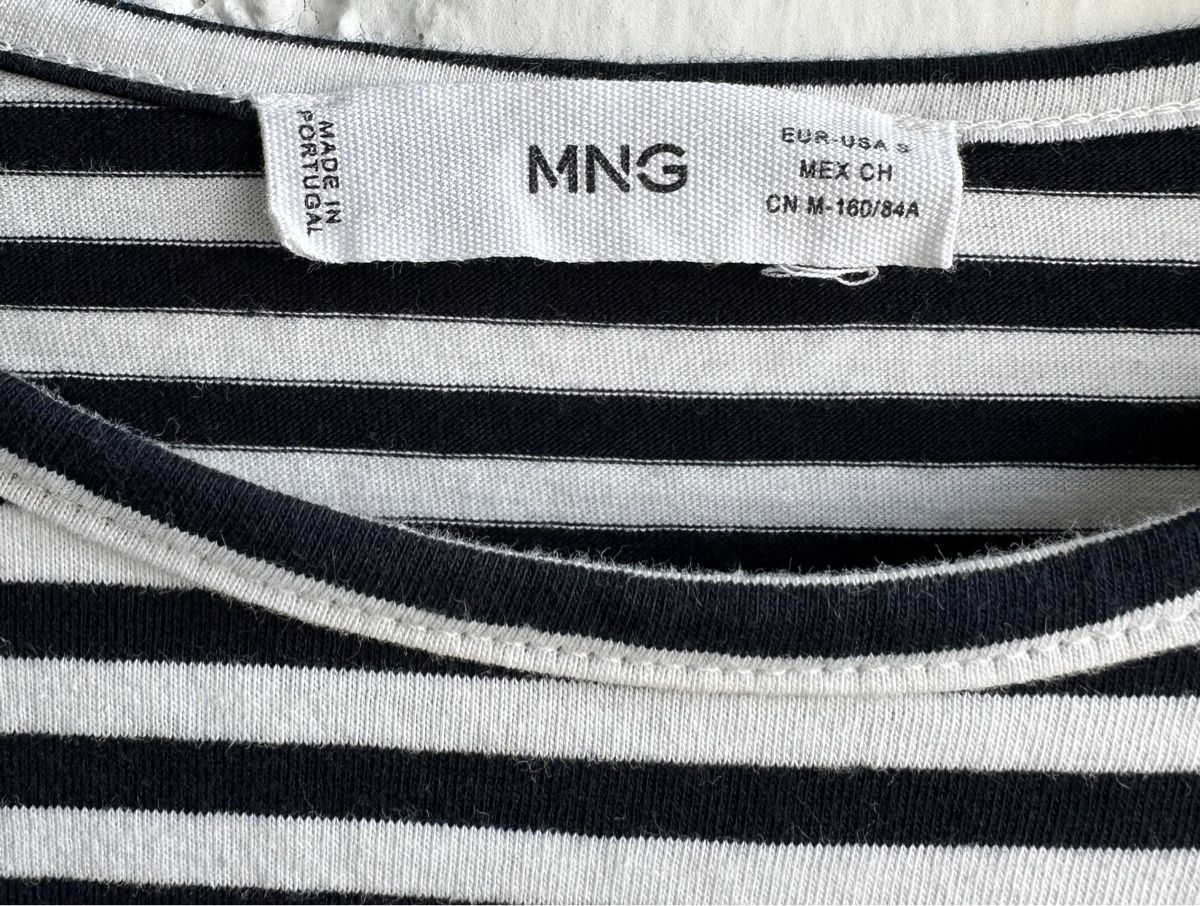 Mango T-shirt: Gestreiftes T-Shirt von Mango / Grösse S – Usato da Bern venduto da Fraeuleinhonig 1