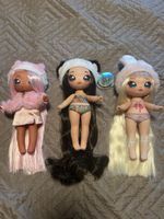 Na Na Na Surprise Puppen 3er Set guter Zustand