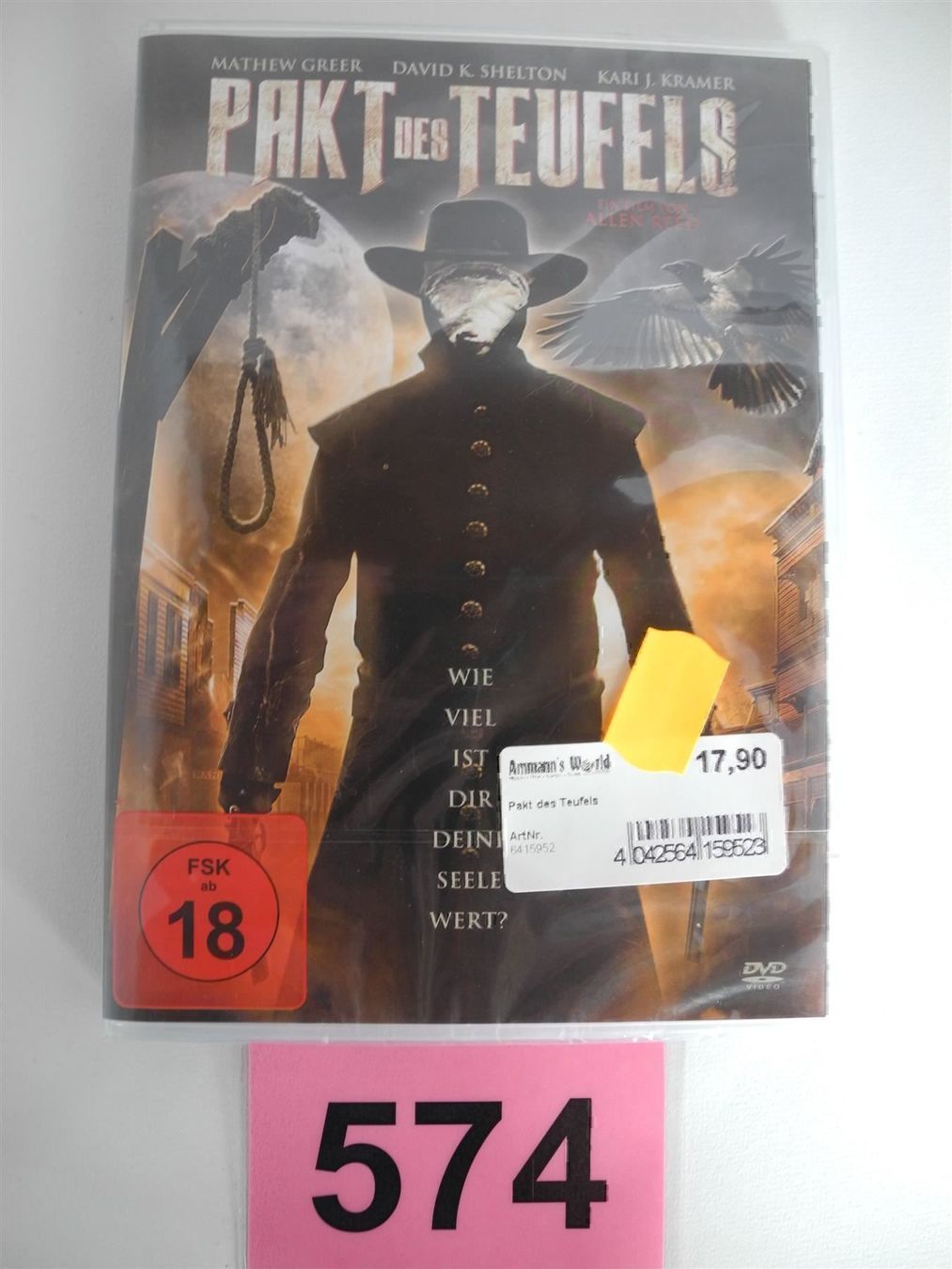 Tutti i DVDs: DVD Pakt des Teufels, Nr. 574 – Nuovo e nell'imballaggio originale da Kottwil venduto da Crazyrolf
