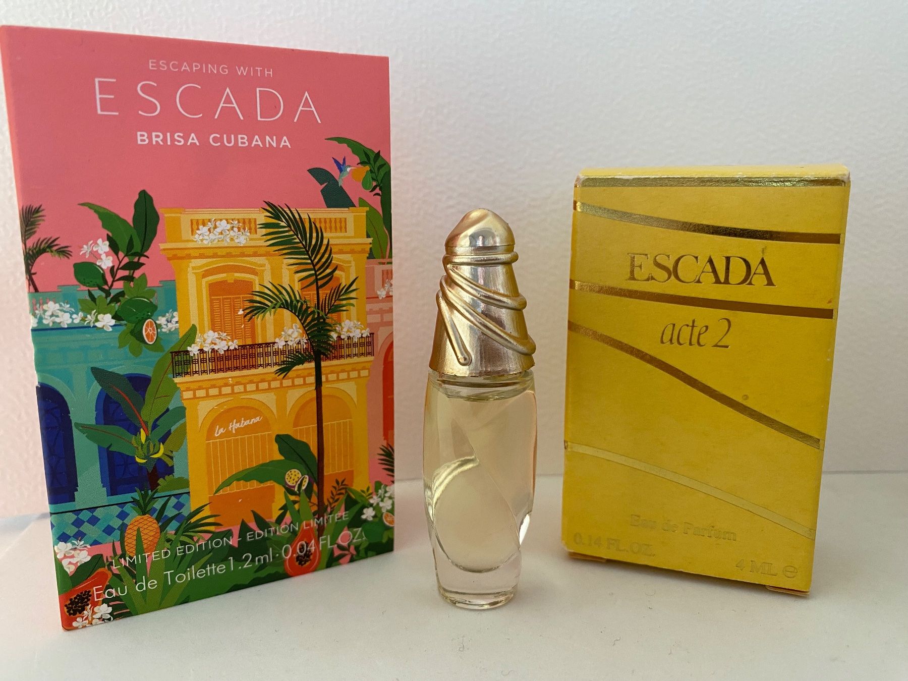 Escada Profumi & Eau de Toilette: Miniatures Escada – Nuovo e nell'imballaggio originale da Bouveret venduto da wes_7zll