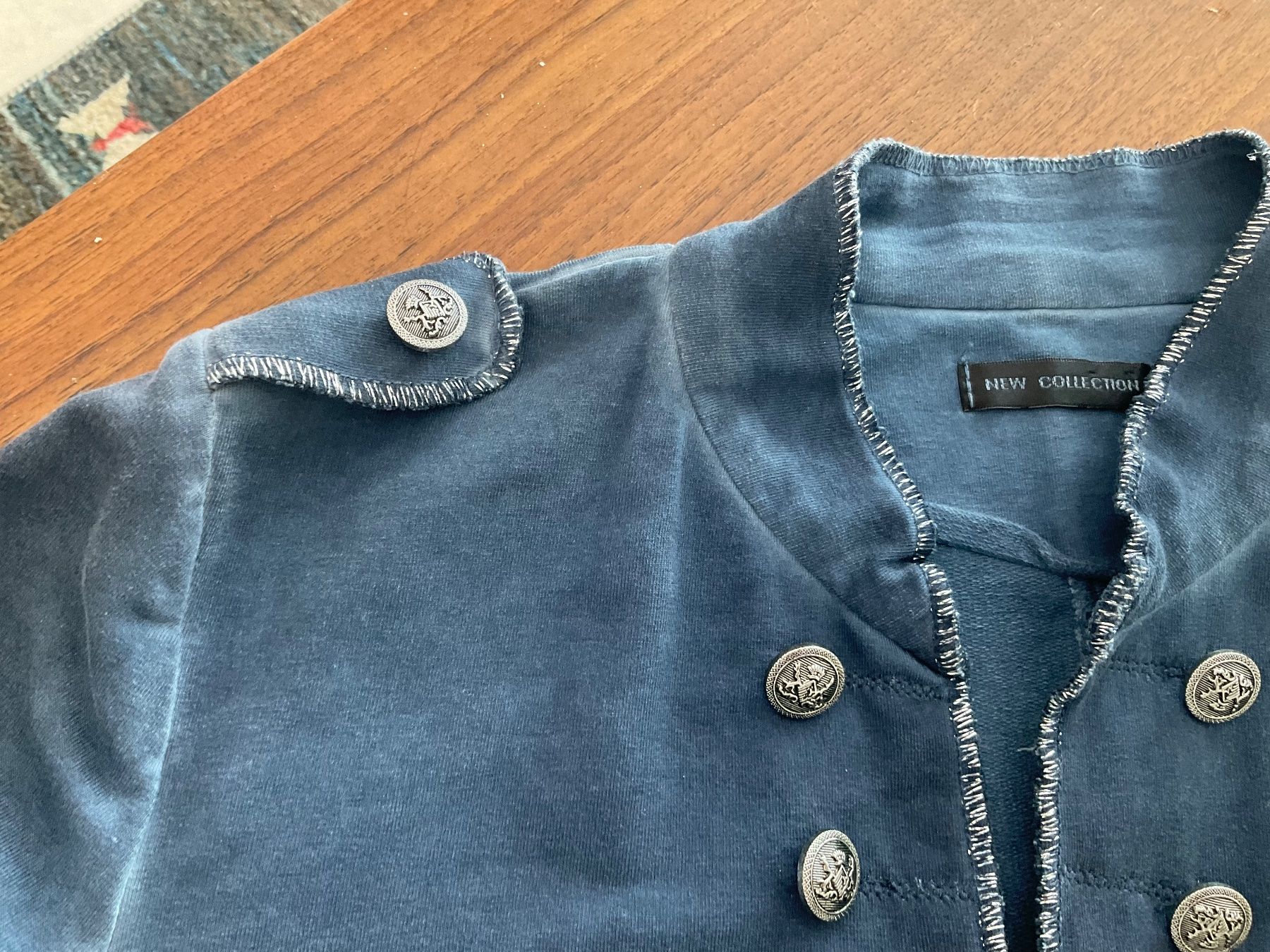 Giacche: Jacke jeansblau, Grösse 36/38 – Usato da luzern venduto da Alpendorf1 4