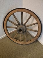 Antikes Heuwagenrad 68cm