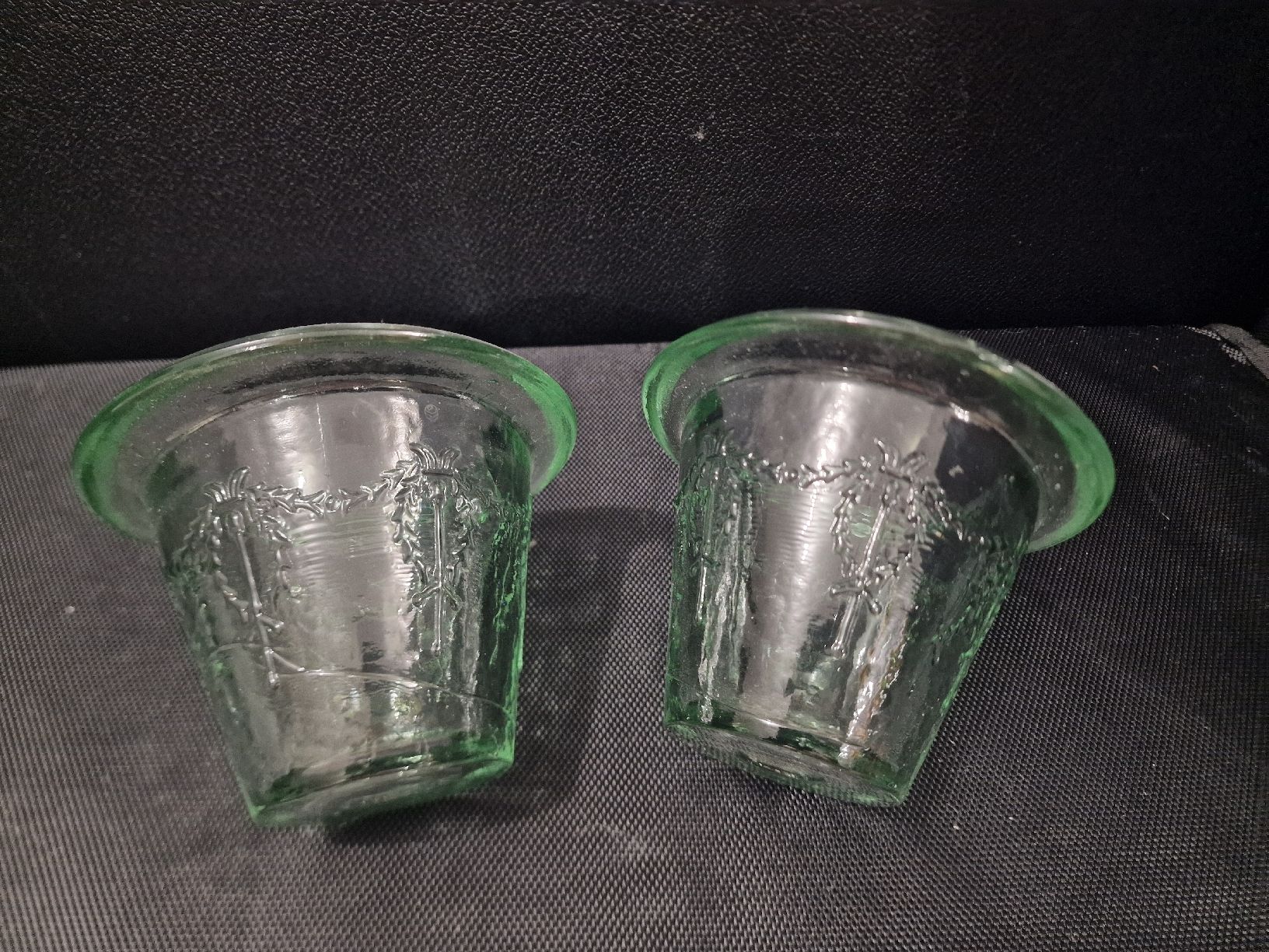 Kerzen: 2 Teelichter aus Glas – Gebraucht aus Oberglatt ZH von Alischa1