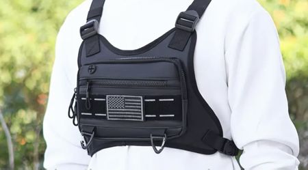 1pc Sac De Poitrine De Sport Pour Homme, Léger Et Résistant