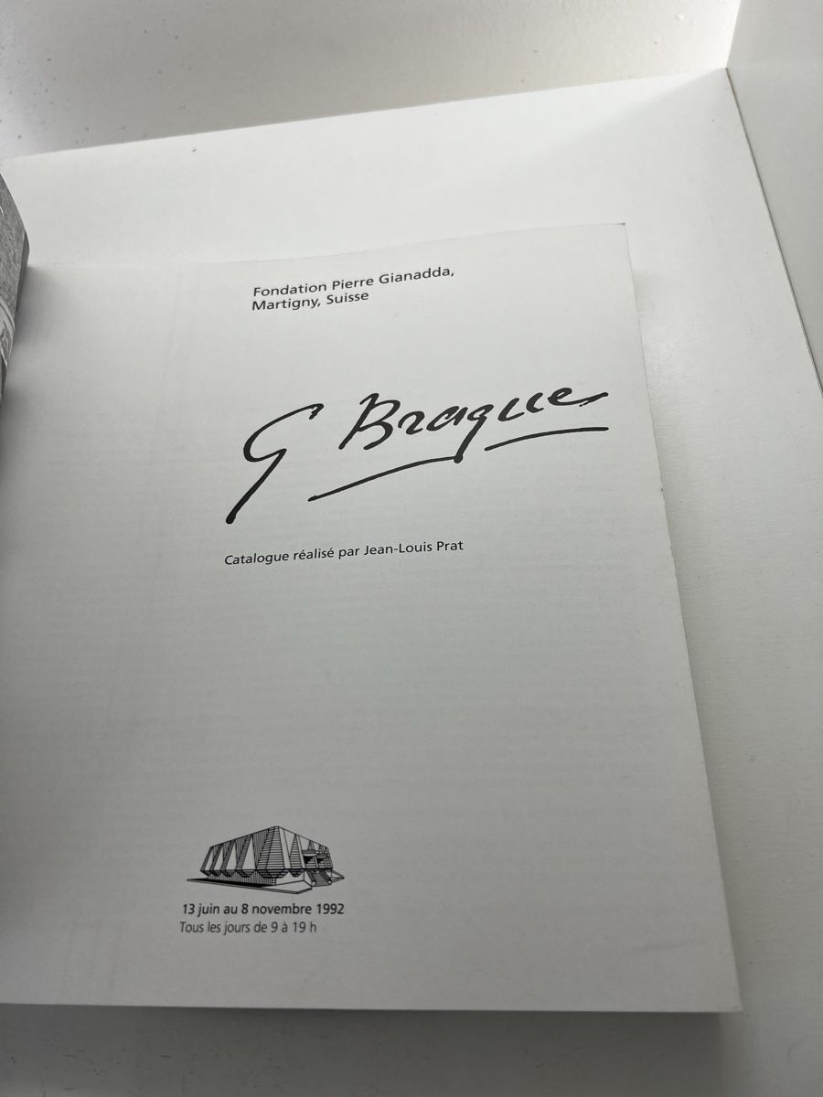 Libri: Georges Braque - Fondation Pierre Gianadda – Usato da Wettingen venduto da NickInc 1