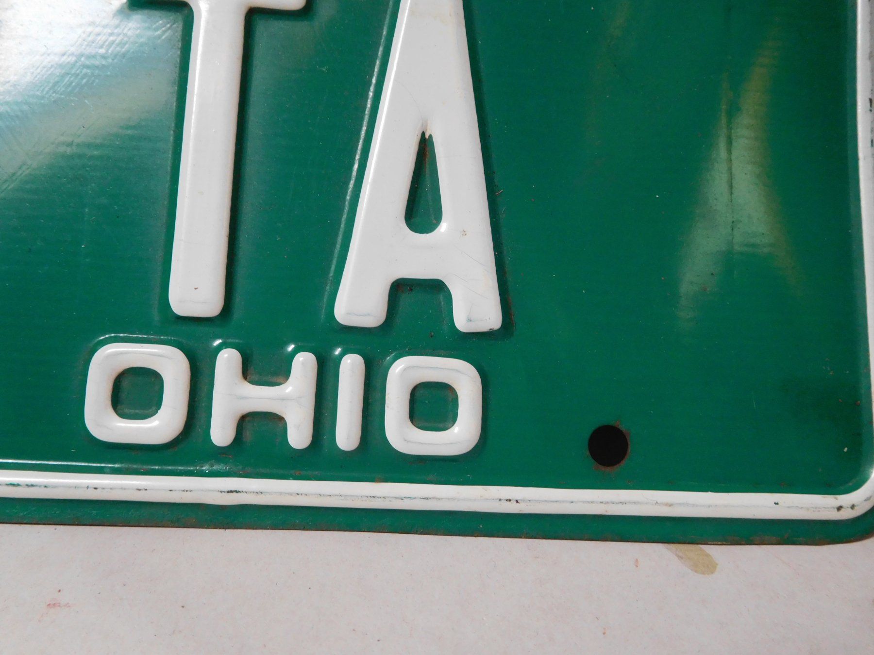 Insegne: Nummernschild USA OHIO – Usato da Wallbach venduto da Pitralon1 4