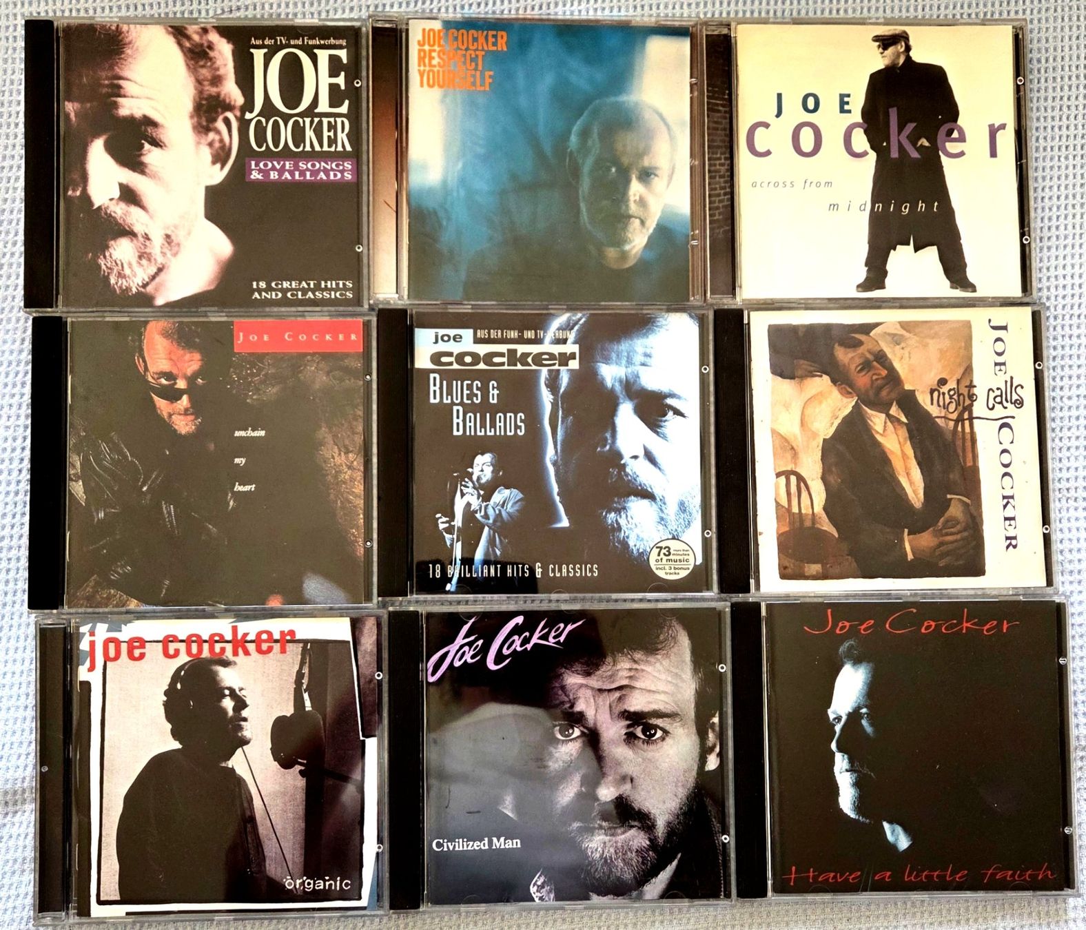 CDs: Joe Cocker  - 9 CDs - s. Bild – Gebraucht aus Reinach BL von solidsenders
