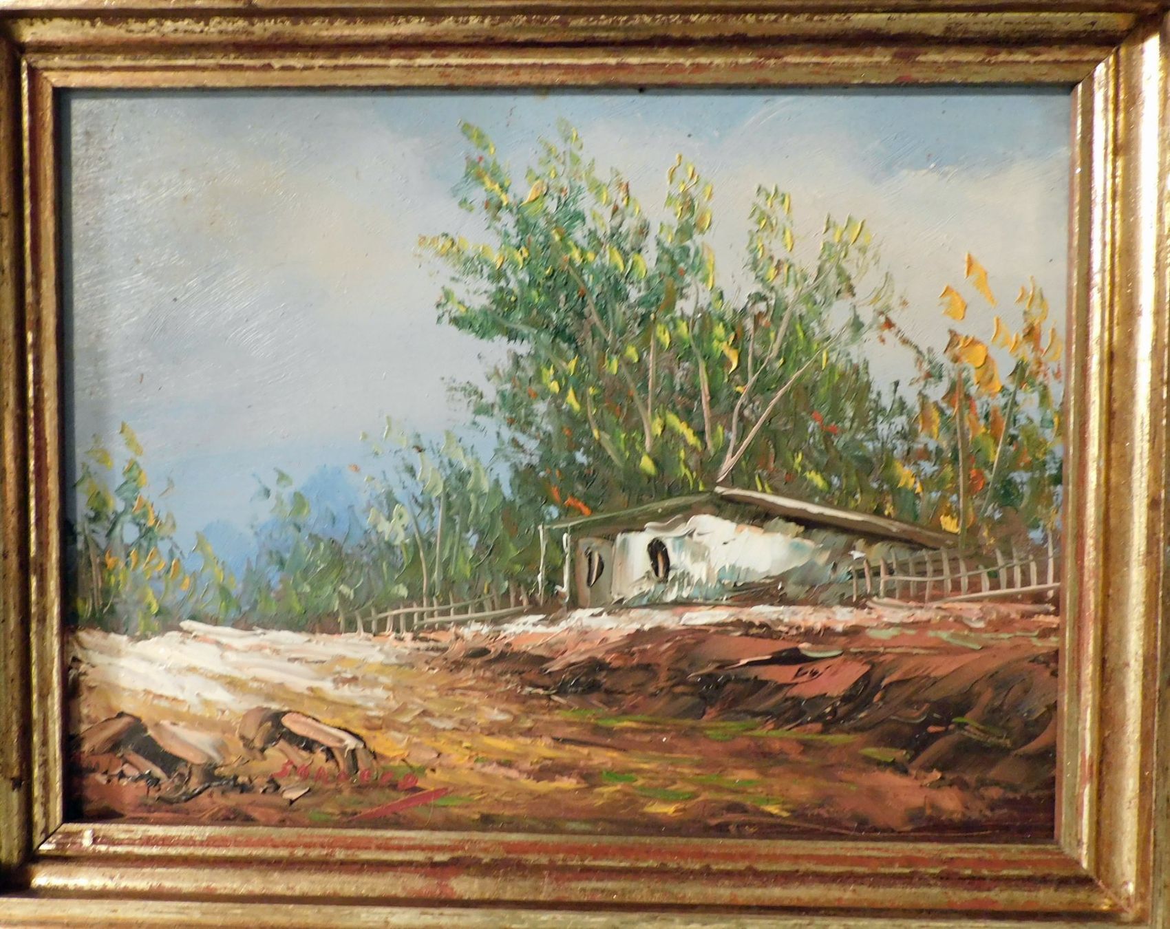 Tableaux: Kunst Ölgemälde Gemälde signiert – D'occasion à Sursee par 76 5