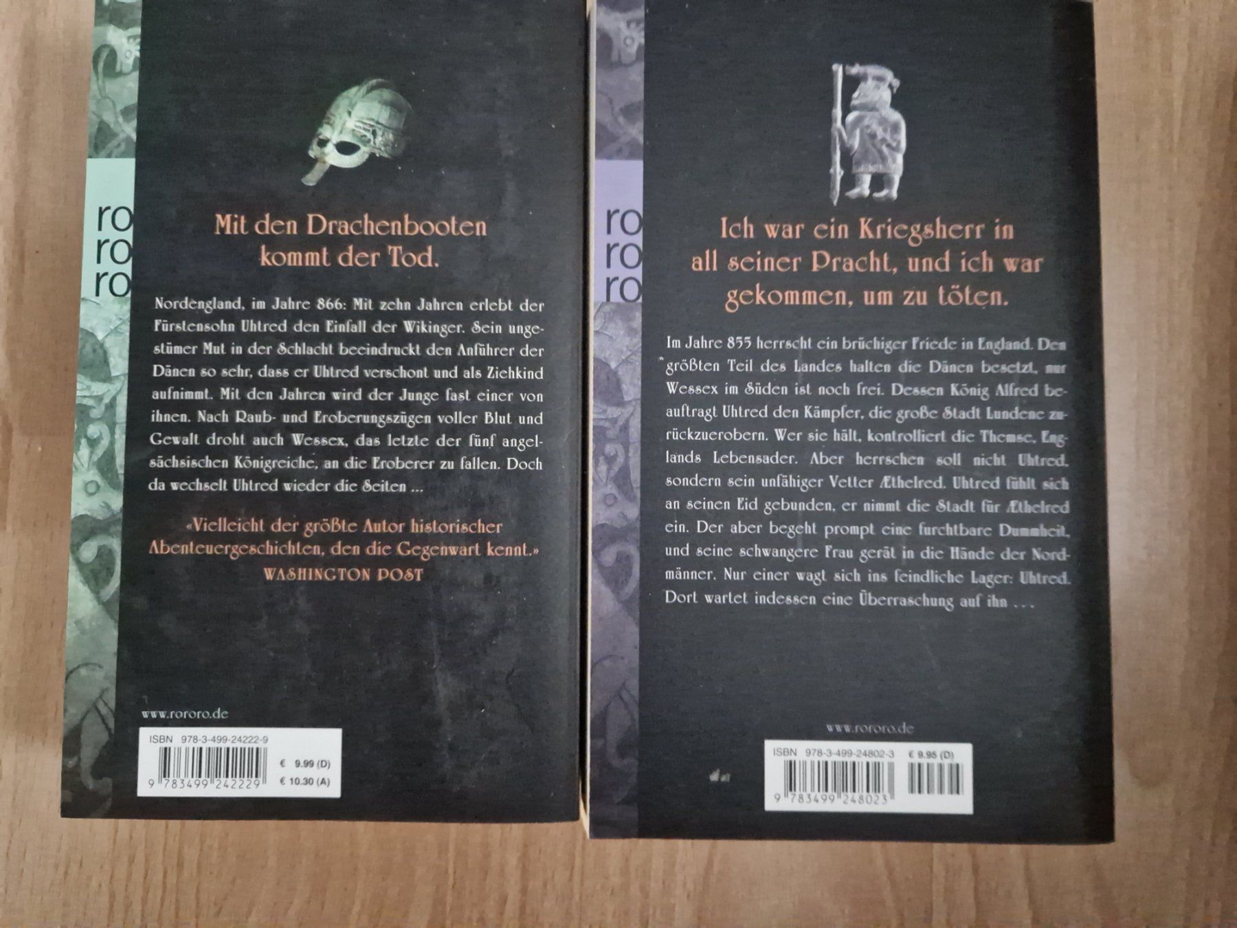 Libri: Bernard Cornwell 3 Romane Uhtred Saga + Starbuck – Usato da Neuhausen am Rheinfall venduto da Alchimista 1