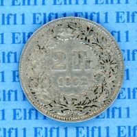 CHF___2.00 1862 ss 2 Franken