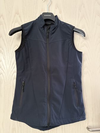 Rukka Damen Softshell Weste, Grösse 34, blau
