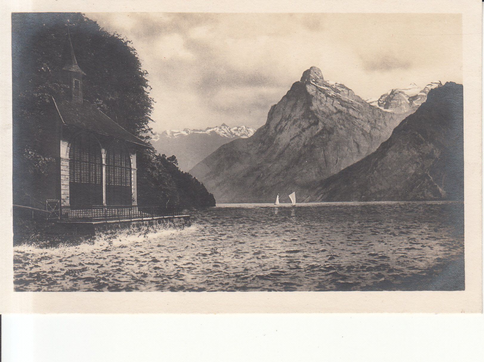 Cartoline postali: Tellskapelle ca. 1930 – Usato da Bürglen TG venduto da StampGraf