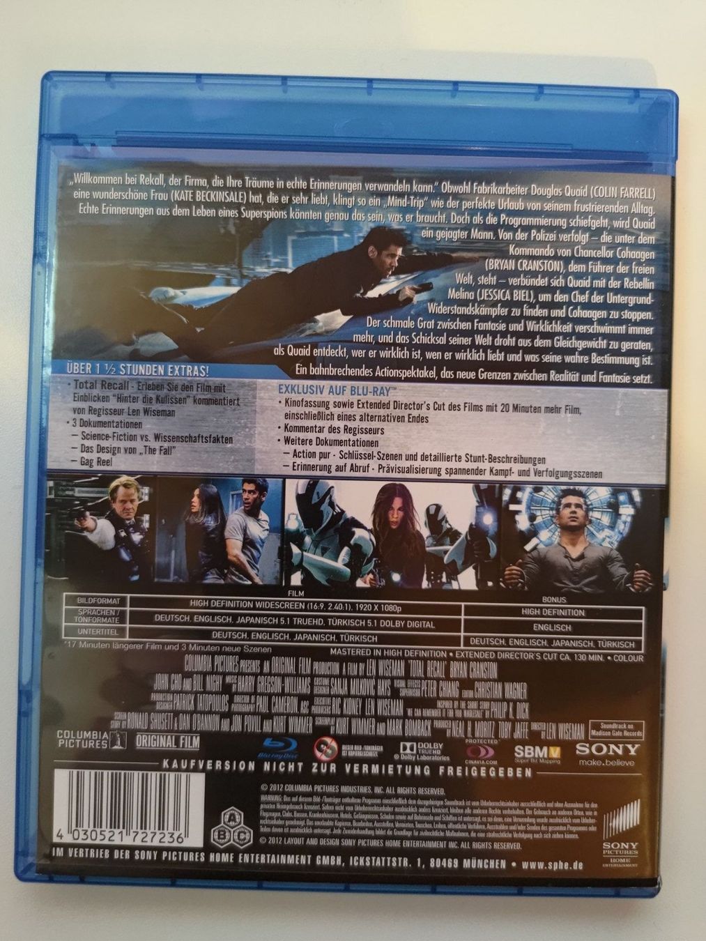 Tutti i DVDs: Total Recall – Usato da Liestal venduto da Kratzilla 2