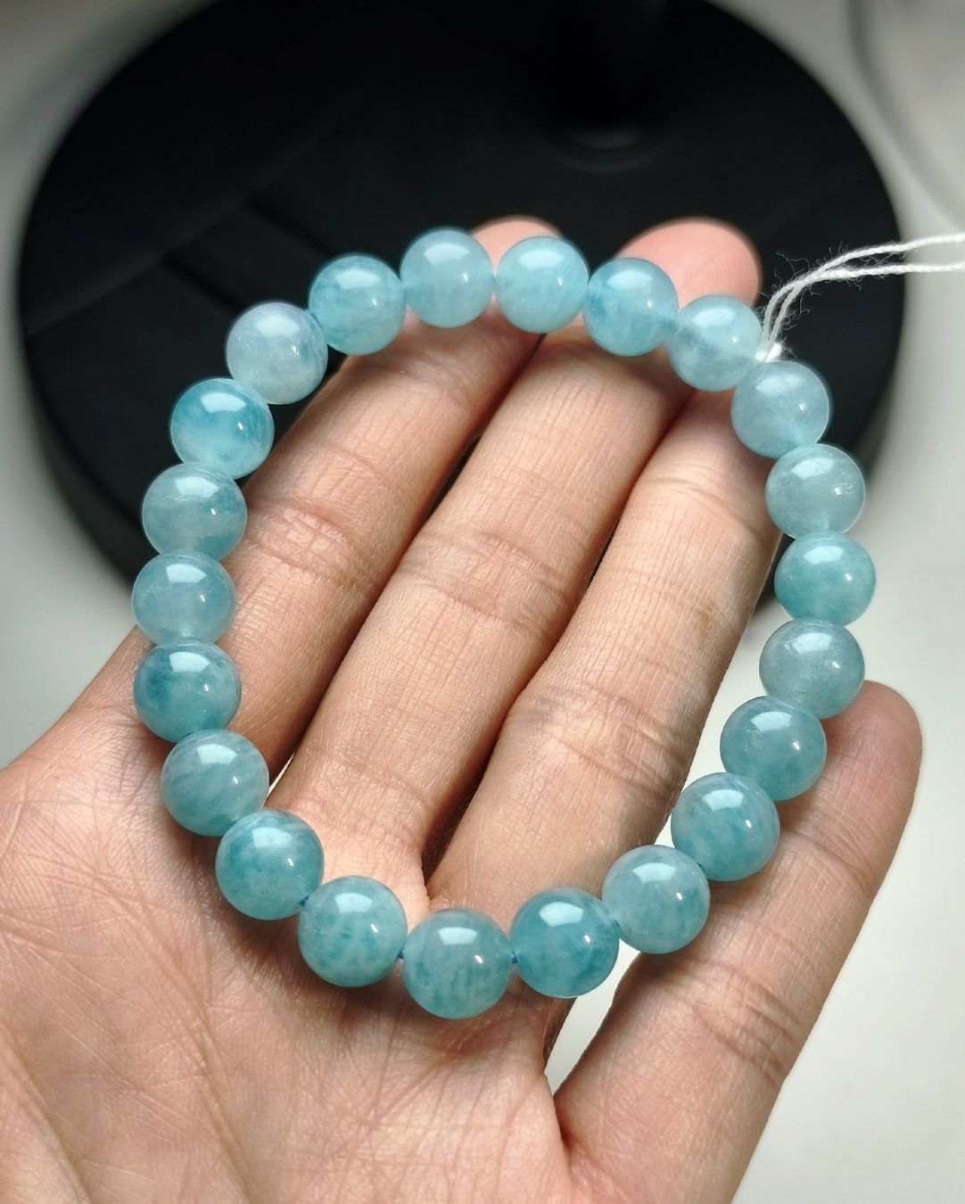 Bracelets: Bracelet en amazonite 8.5mm – Neuf (Voir description) à Ursy par tan_8qdl