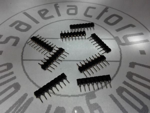 Elektronikbauteile: Stecker+Buchse 8PIN schwarz, 4 Paare – Neu (gemäss Beschreibung) aus Luzern von Salefactory