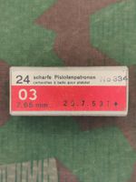 Munitionsschachtel 7.65 mm Pistolenpatrone 03, leer