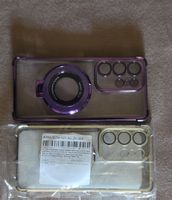 Handyhüllen Set 2 Stück violett silber zu samsung s26 ultra