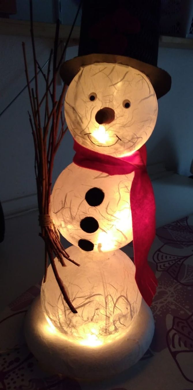 Tutte le decorazioni: Schneemann Lampe – Usato da Wädenswil venduto da bas_yfh5 1