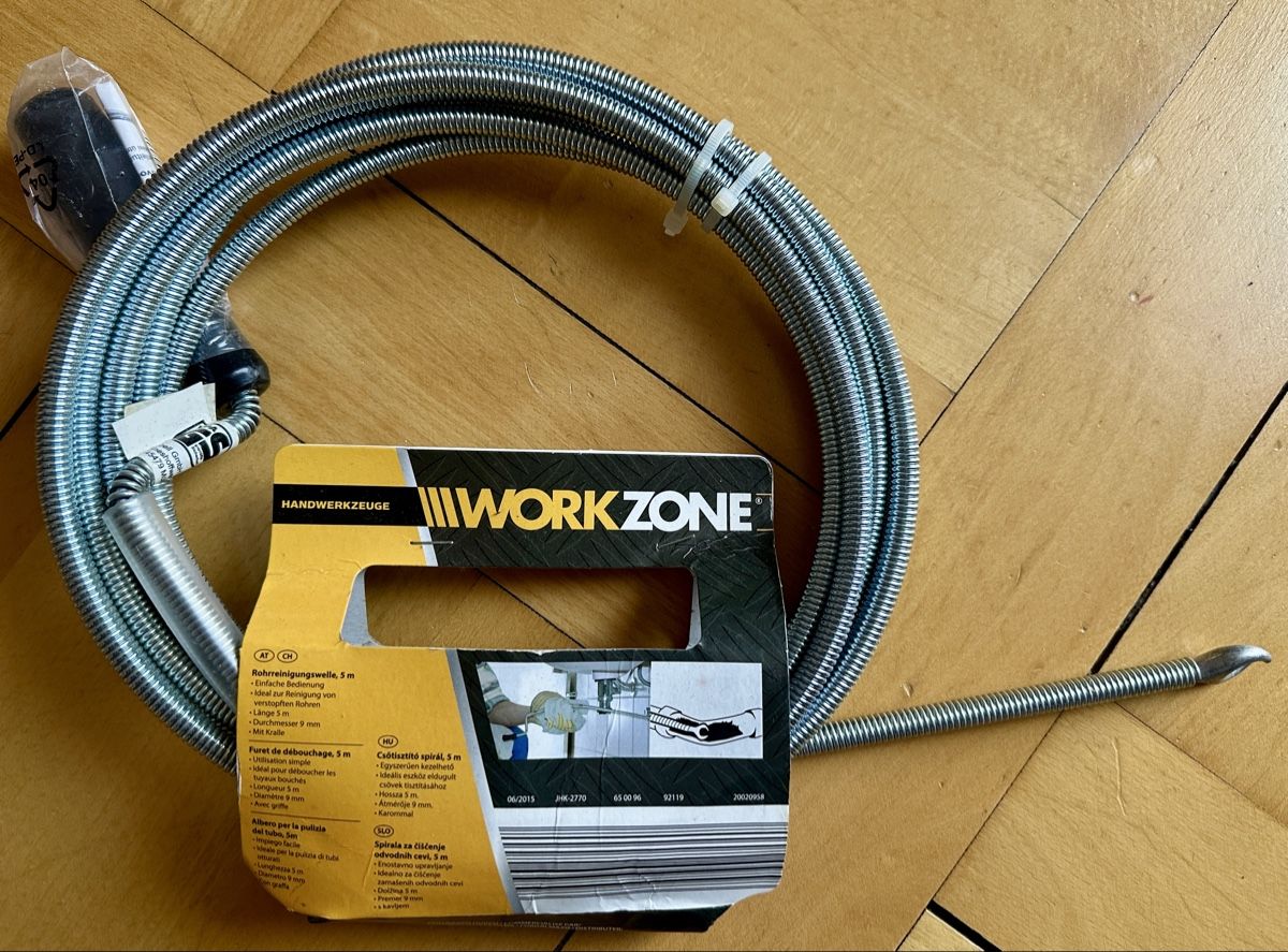 Alle Werkzeuge: Rohrreinigungswelle Workzone | 5 Meter – Neu und originalverpackt aus Winterthur von mat_q5d5 1