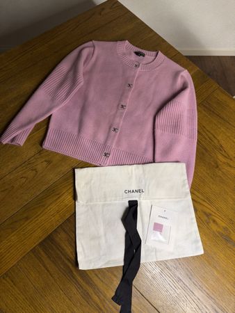 Chanel Turnlock Cashmere Cardigan