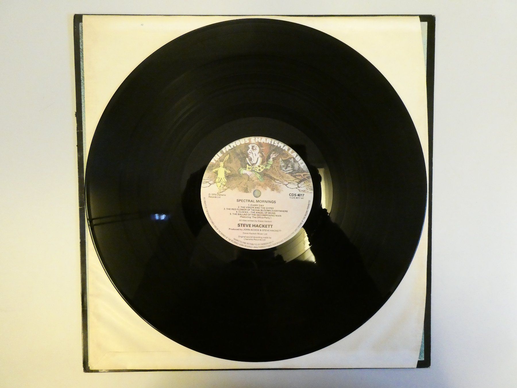 Dischi in vinile: LP "Steve Hackett - Spectral Mornings" (VG) – Usato da Münchenstein venduto da tsp01 4