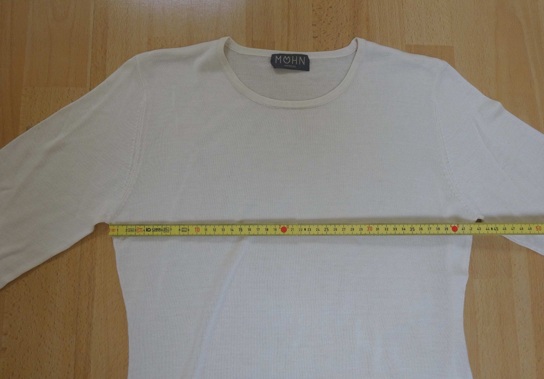 Maglioni & Felpe: Mohn - Pullover - 100% Seide - weiss - Grösse M – Usato da Zofingen venduto da Justizia_01 2