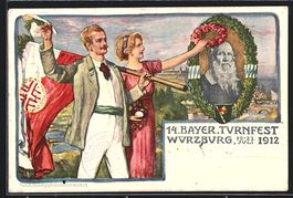 Ganzsache Bayern PP27C62 /03: Würzburg,