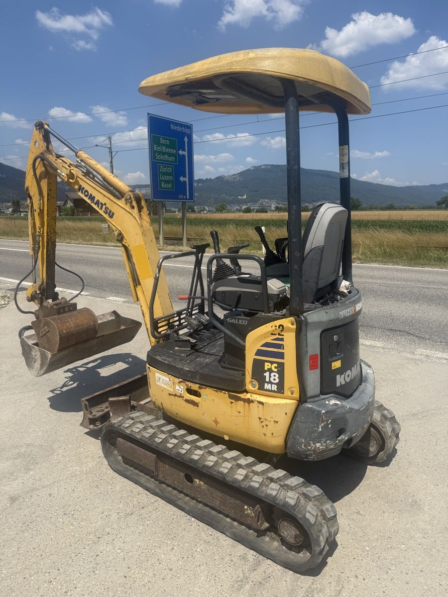 Komatsu Escavatori: Bagger Komatsu PC 18.   2 T – Usato da Niederbipp venduto da baggerch 6