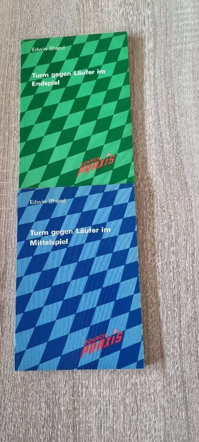 Bücher: Schachhefte von Edwin Bhend – Gebraucht aus Muttenz von Langerochade