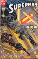 italian ed DC comics SUPERMAN TRADE PAPERBACK # 8 BATMAN & L