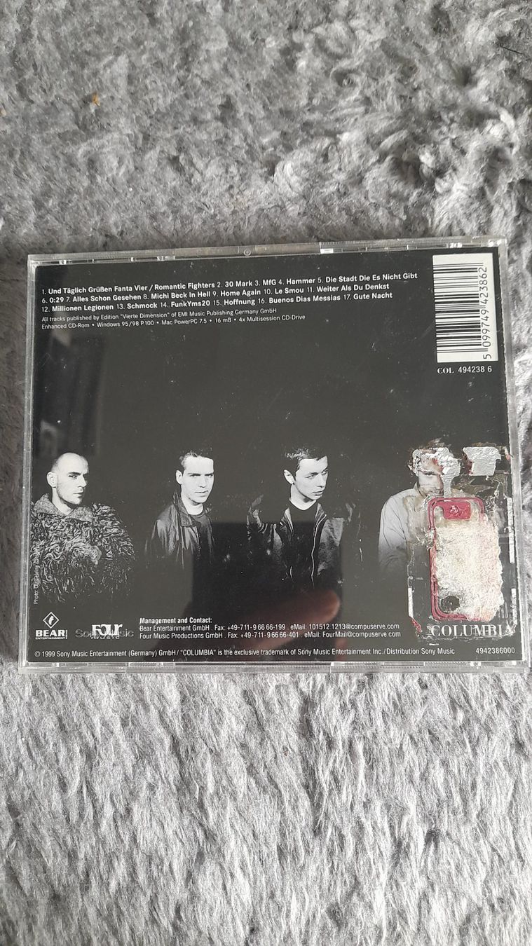 CD: DIE FANTASTISCHEN VIER    4:99    CD – Usato da Wetzikon ZH venduto da Ramones01 1