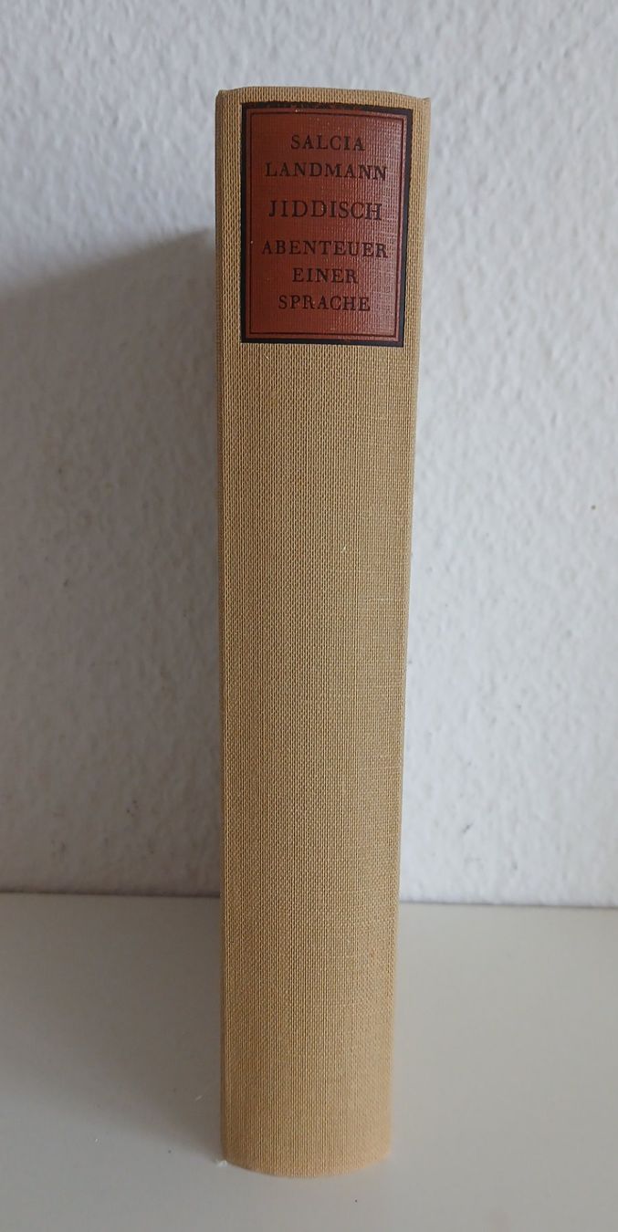 Libri: Jiddisch Abenteuer einer Sprache Salcia Landmann – Nuovo (secondo la descrizione) da Greifensee venduto da Foxglove