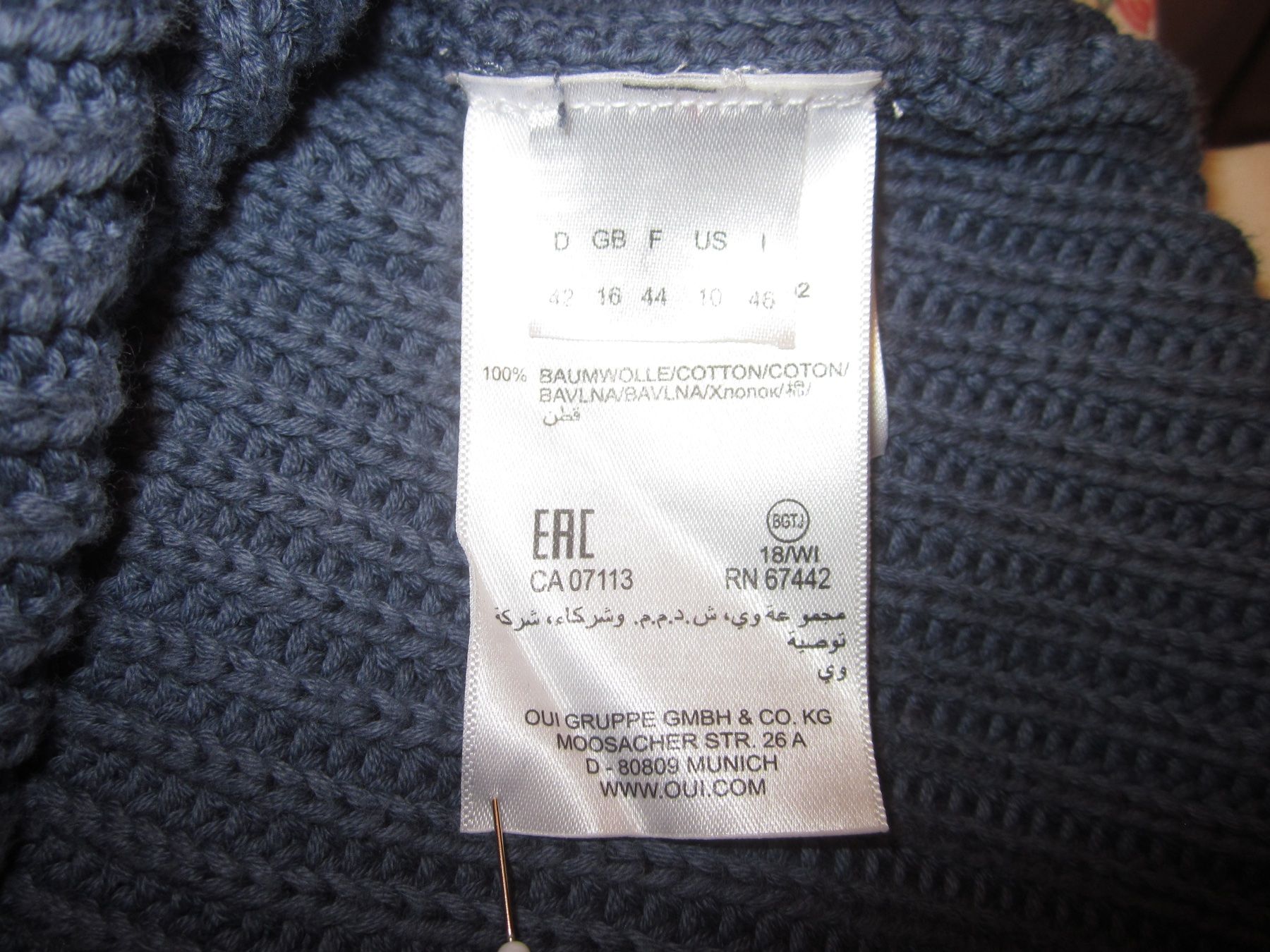 Maglioni & Felpe: Pulli Baumwolle Grösse 42 – Nuovo (secondo la descrizione) da Weinfelden venduto da topolina66 5