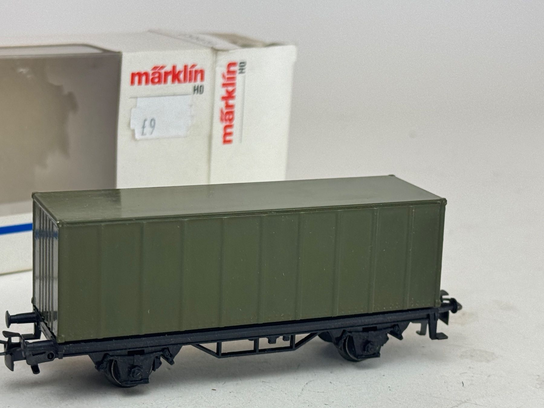 Märklin Modellini di ferrovie: EX-  Märklin Containerwagen – Usato da Elm venduto da Wikmtz