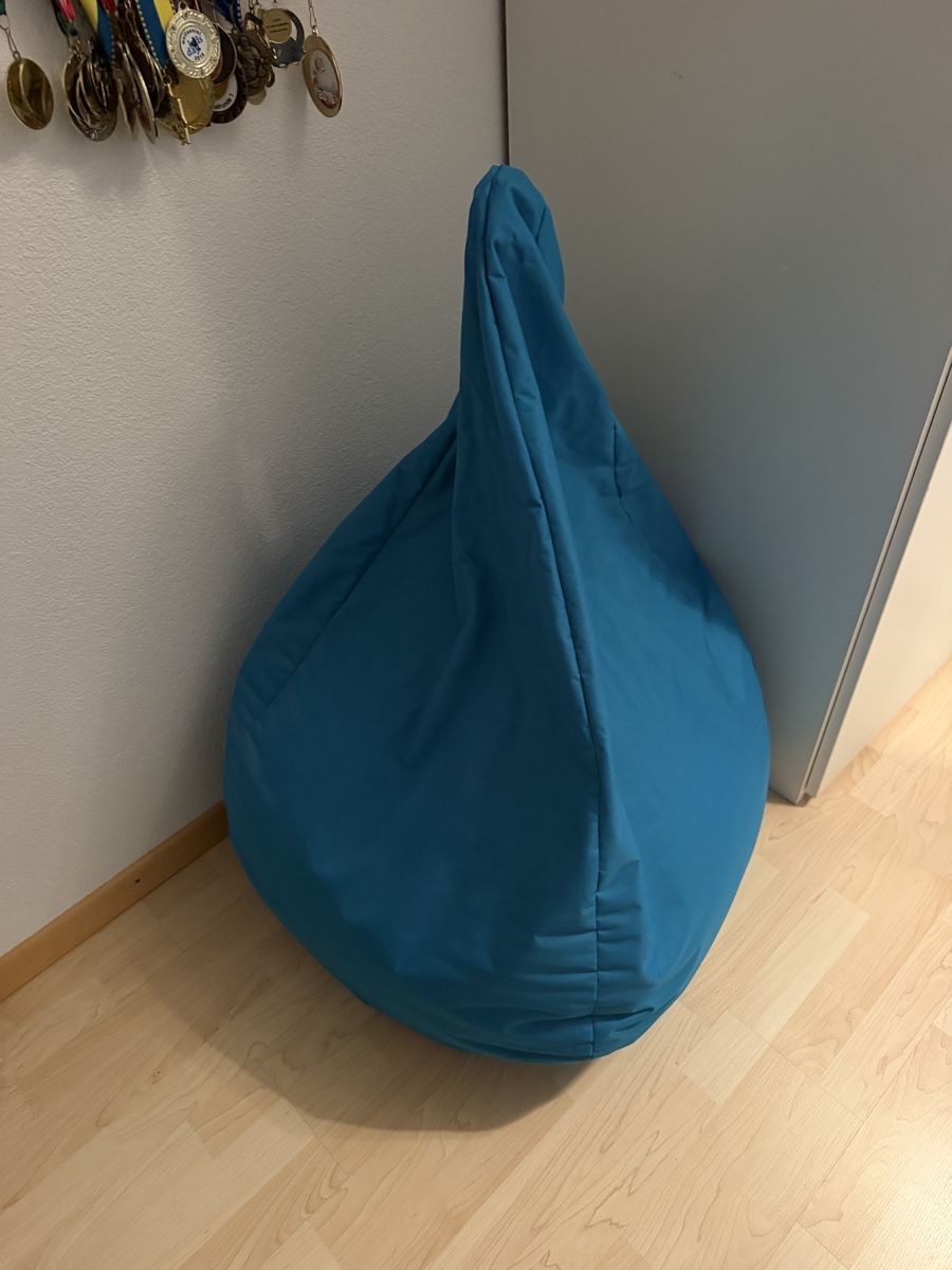 Kissen: Sitzsack Blau – Gebraucht aus Wil von sha_rwl2