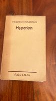 Friedrich Hölderlin - Hyperion - Reclam - Klassiker! 1951