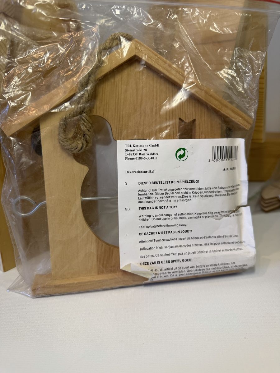 Kit bricolage: Holz Bastelset Vogelhäuser + Futterstation + Margarite – Nuovo (secondo la descrizione) da Rombach venduto da vir_2dsd 4
