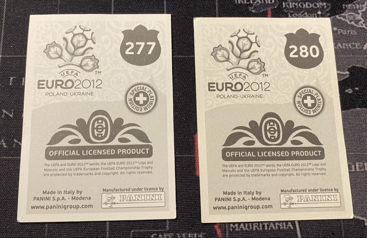 Panini Carte collezionabili: Cristiano Ronaldo Panini EURO2012 – Nuovo (secondo la descrizione) da Allschwil venduto da Deal_Tiger99 1