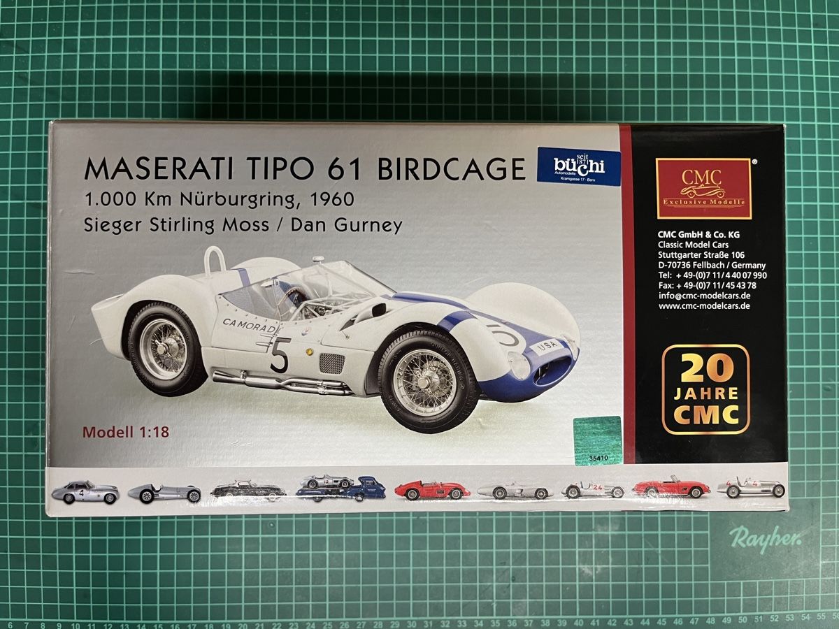 CMC Modellautos: Maserati Tipo 61 Birdcage 1:18 CMC – Neu (gemäss Beschreibung) aus Riggisberg von Franio 8