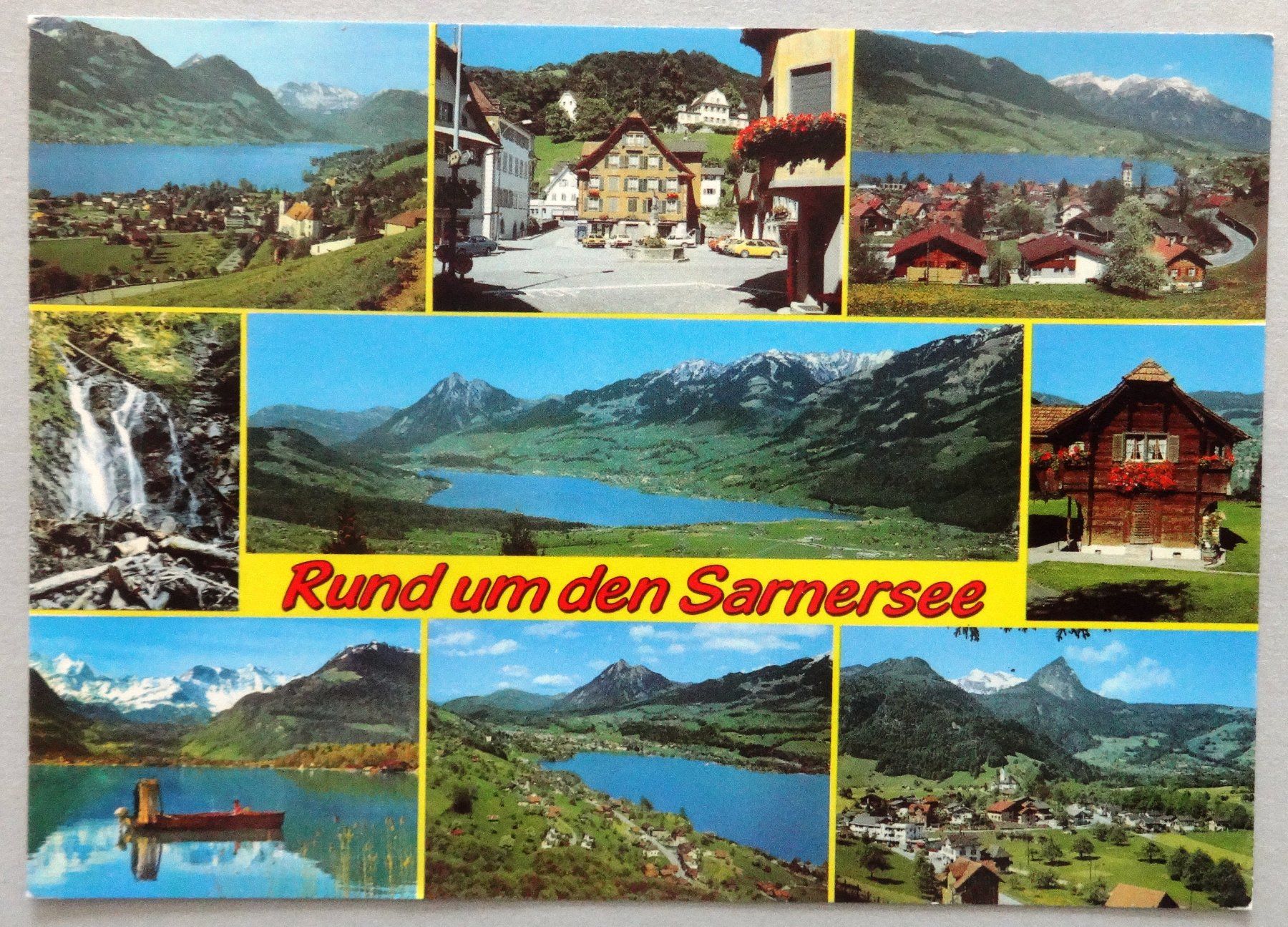 Cartoline postali: Rund um den Sarnersee – Usato da Fétigny venduto da Billy2miny