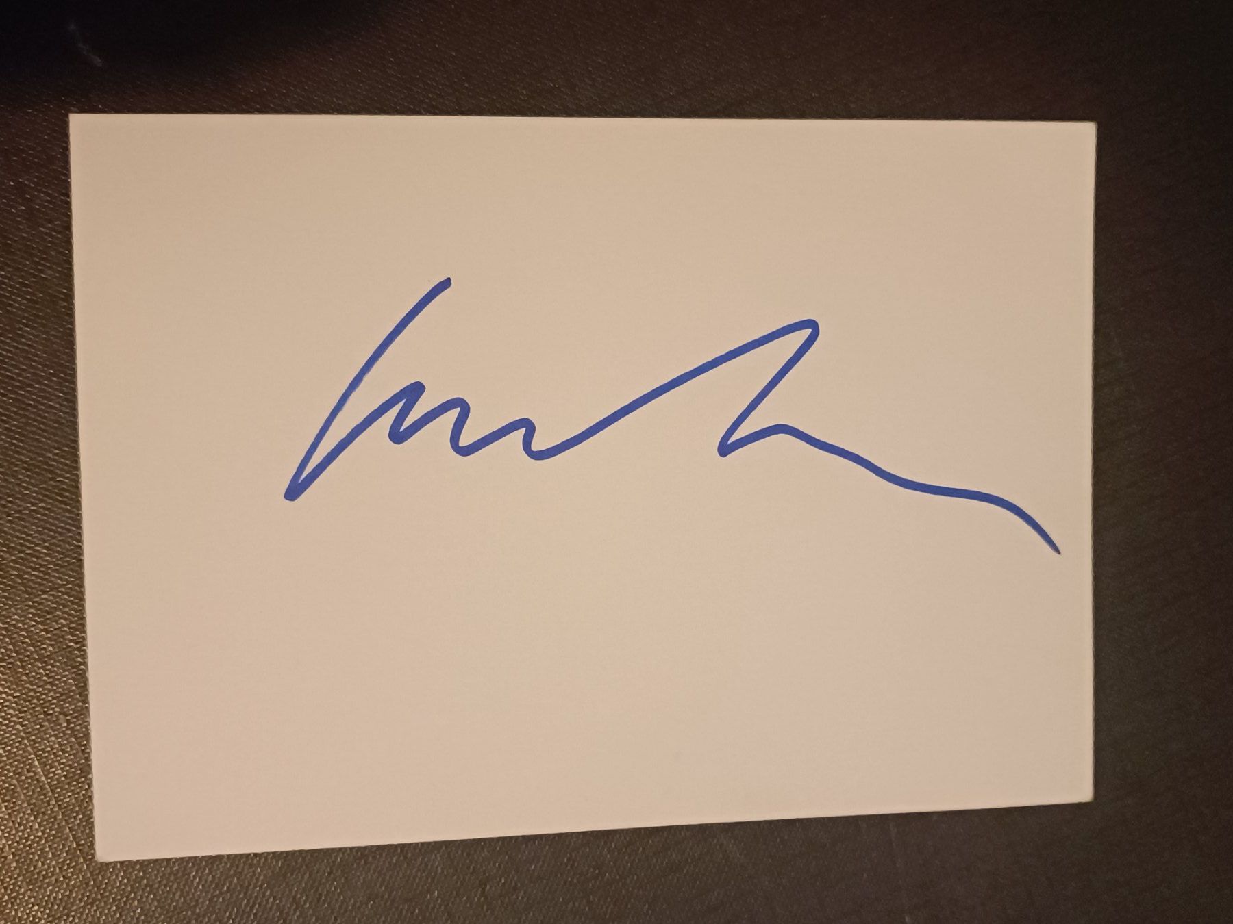 Autogramme: Laurie Anderson – Gebraucht aus Menziken von Artographs