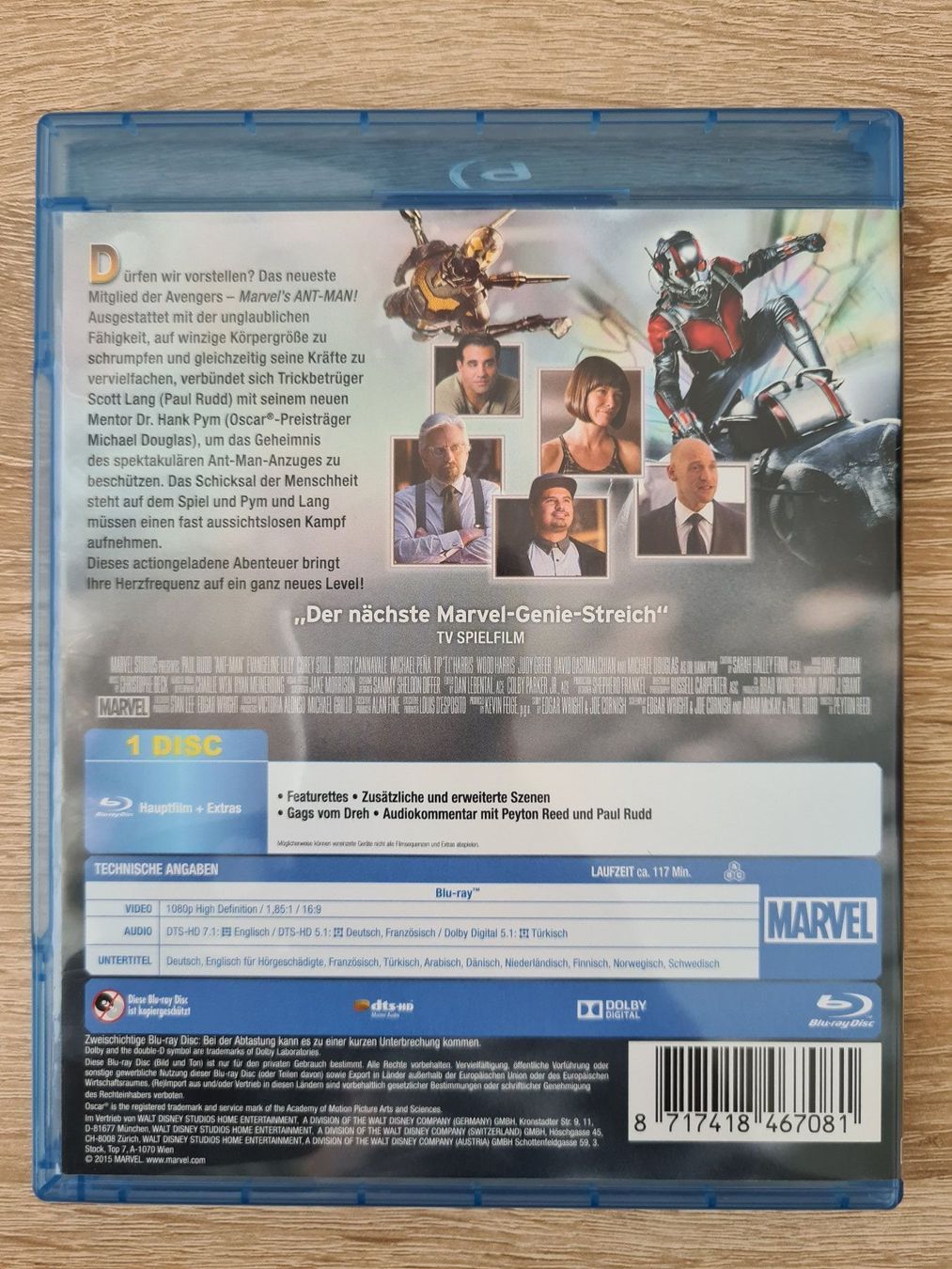 Tutti i DVDs: Ant-Man - Blu-ray – Usato da Carouge GE venduto da Franllo 1