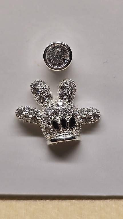Orecchini pendenti & Orecchini a lobo:  Disney Mickey Mouse Ohrstecker  Glitzer  Original – Nuovo e nell'imballaggio originale da Lyss venduto da Schlaubi007 1