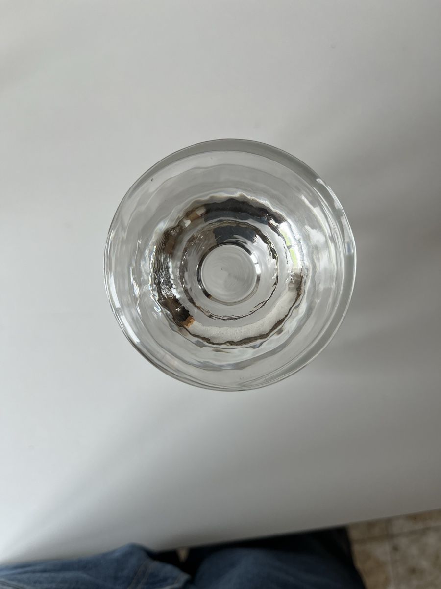Karaffen: Karaffe mit Trauben Dekoration, Sarner Cristal – Neu (gemäss Beschreibung) aus Ins von Baj 2